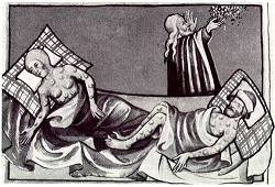 plague brought by the French